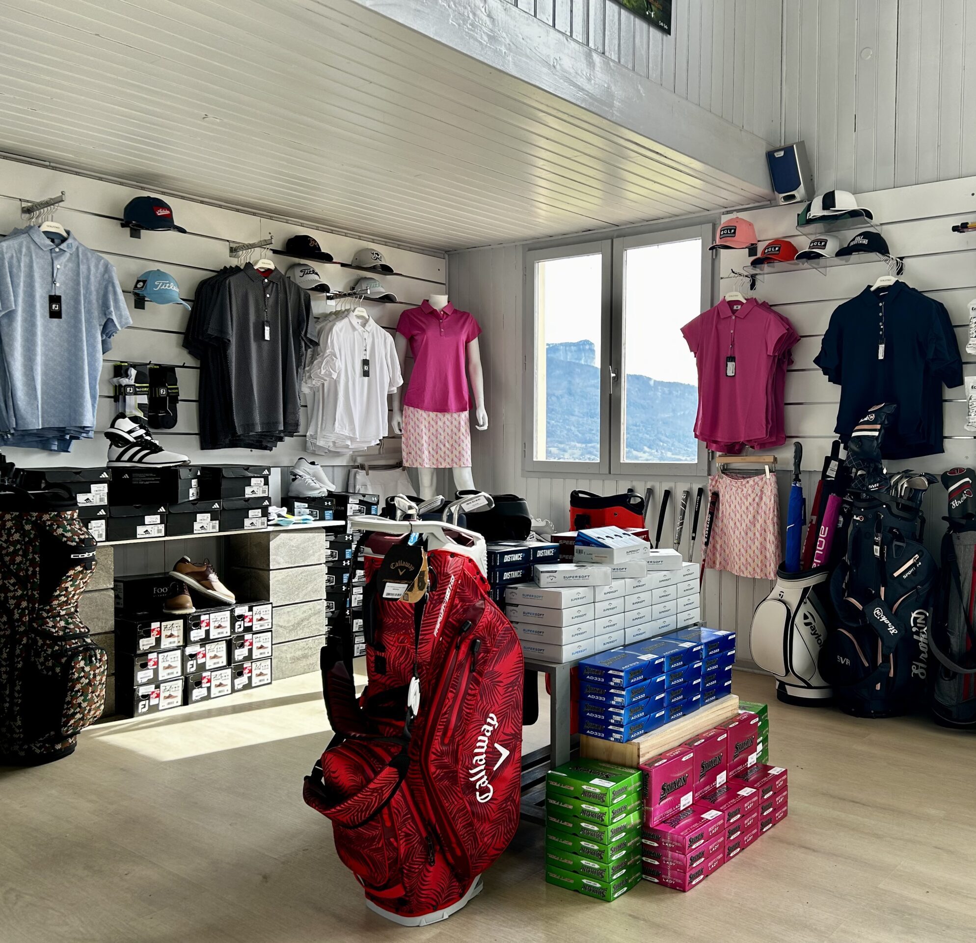 Proshop de golf à Annecy au Golf du Belvédère Annecy