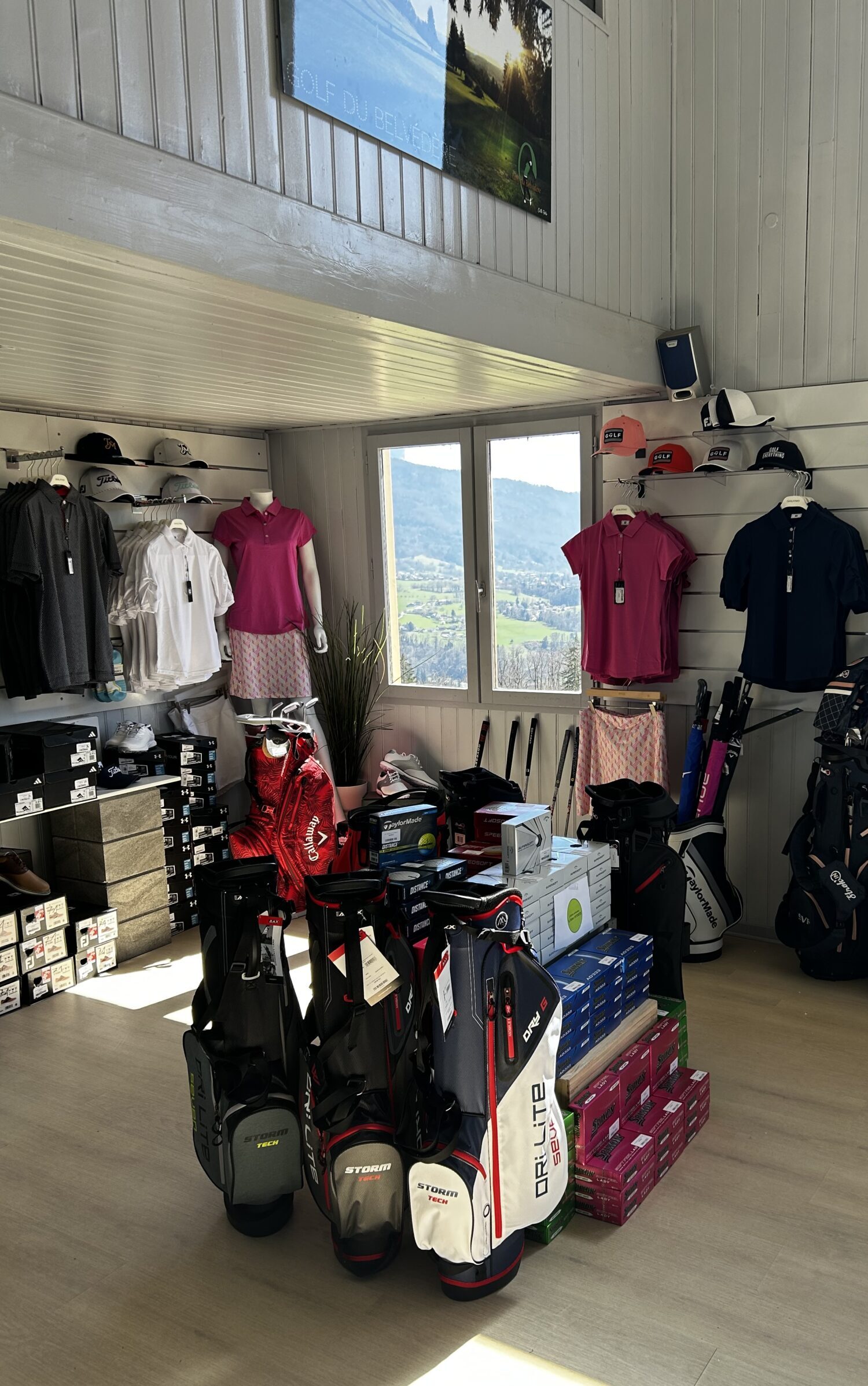 Proshop de golf à Annecy au Golf du Belvédère Annecy